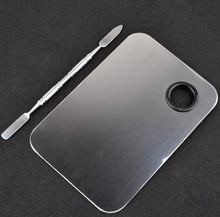 Load image into Gallery viewer, Professional Pro Stainless Steel Makeup Palette With Spatula